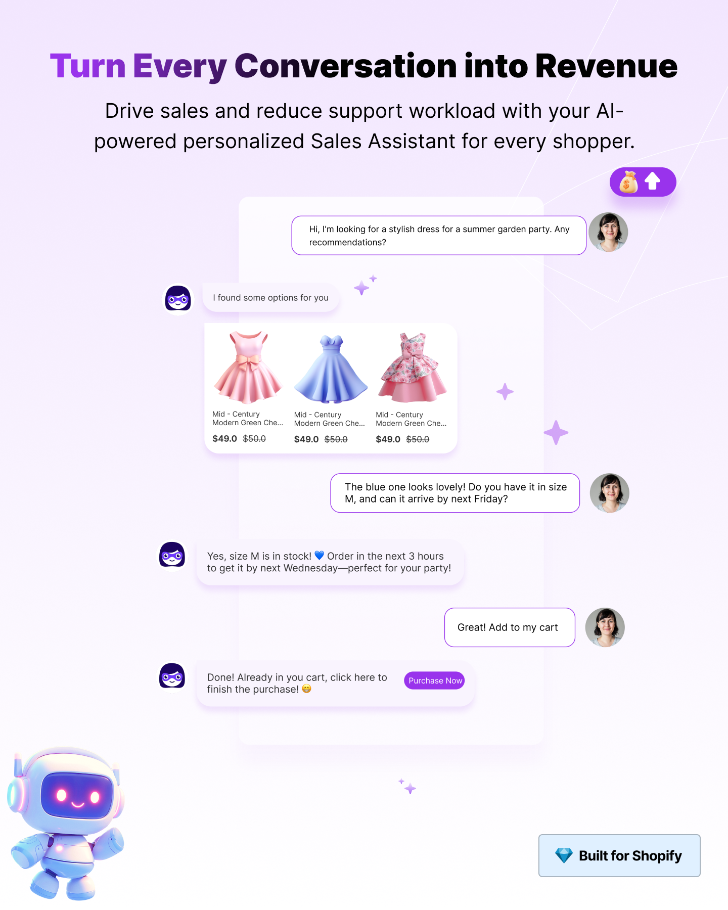Algoshop ai chatbot Facebook ad from May 28, 2026