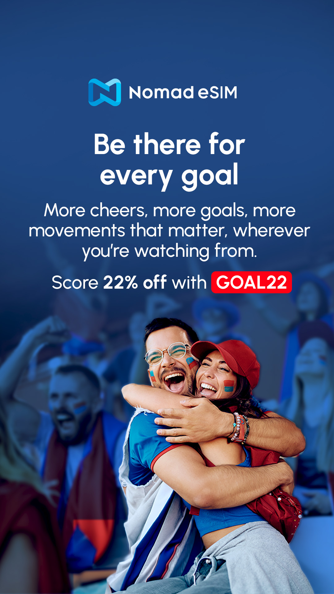 Nomad Esim Facebook ad