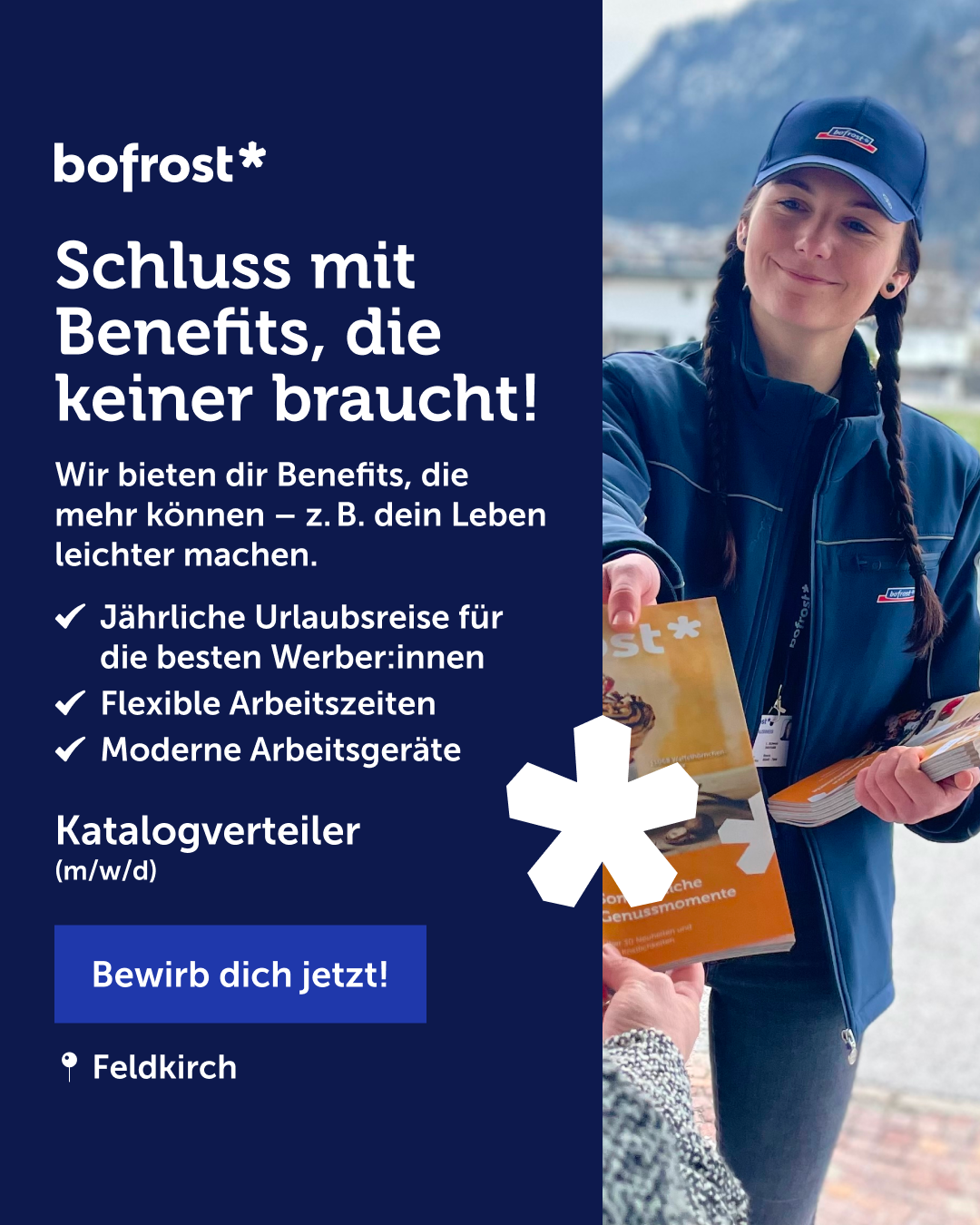 bofrost Karriere Österreich Facebook ad