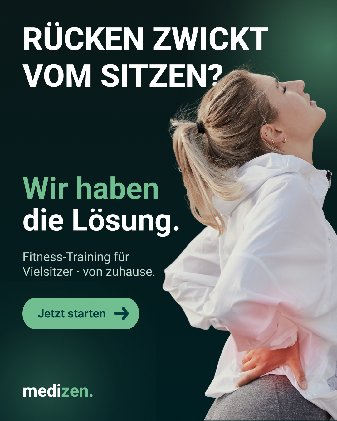 Medizen Fitness App Facebook ad