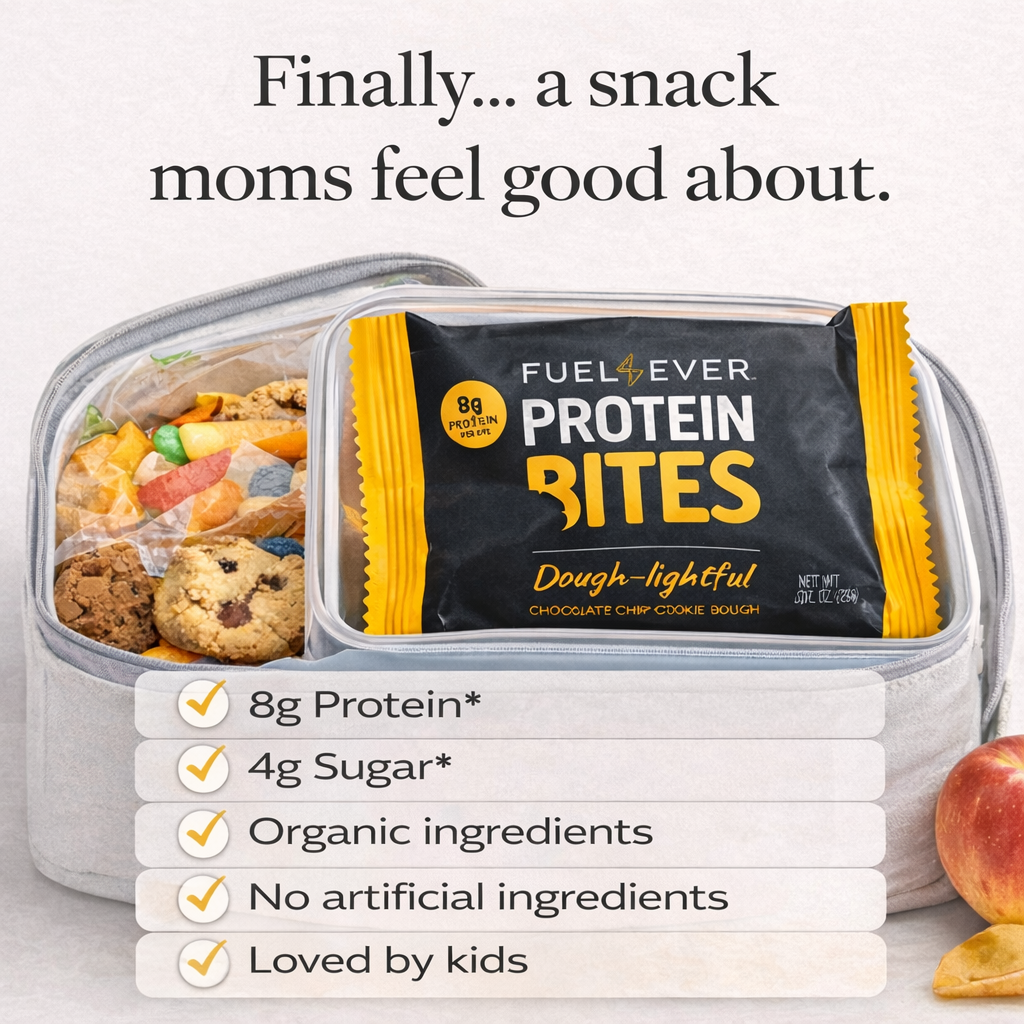 FUEL 4 EVER Facebook ad: Finally, a Snack You Don’t Have to Think About
