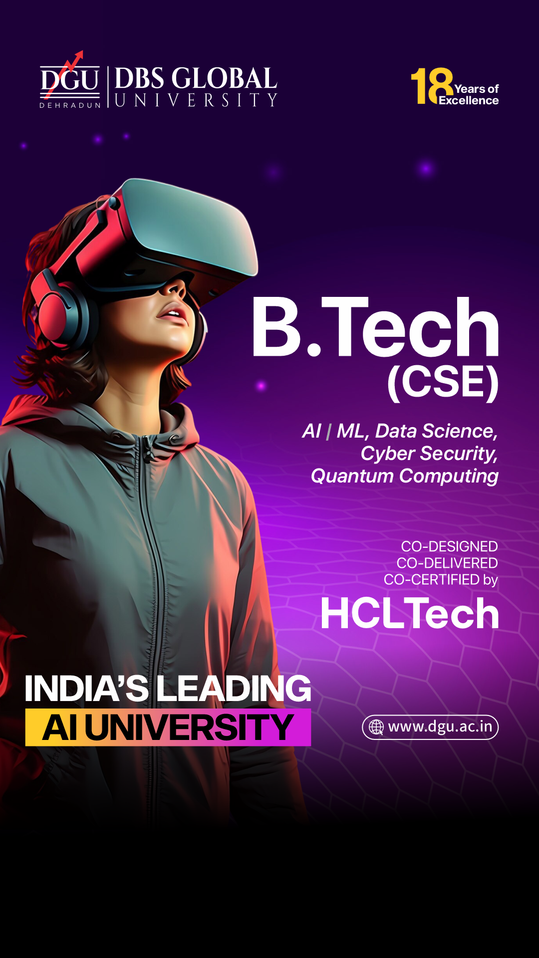 DBS Global University Facebook ad