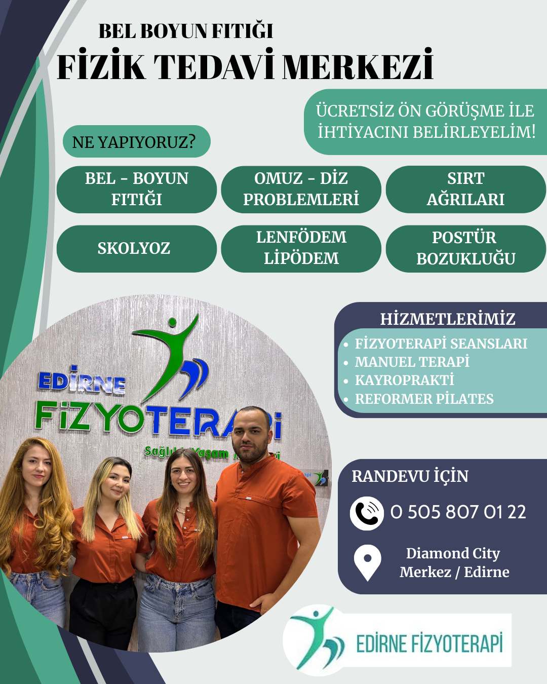 Edirne Fizyoterapi Sağlıklı Yaşam Merkezi Facebook ad
