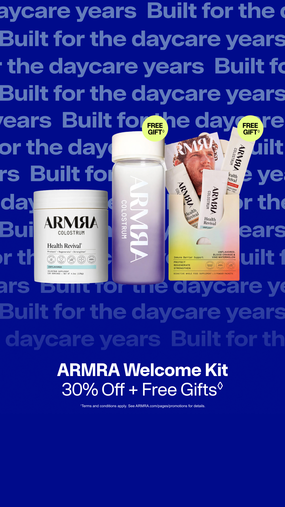ARMRA Facebook ad