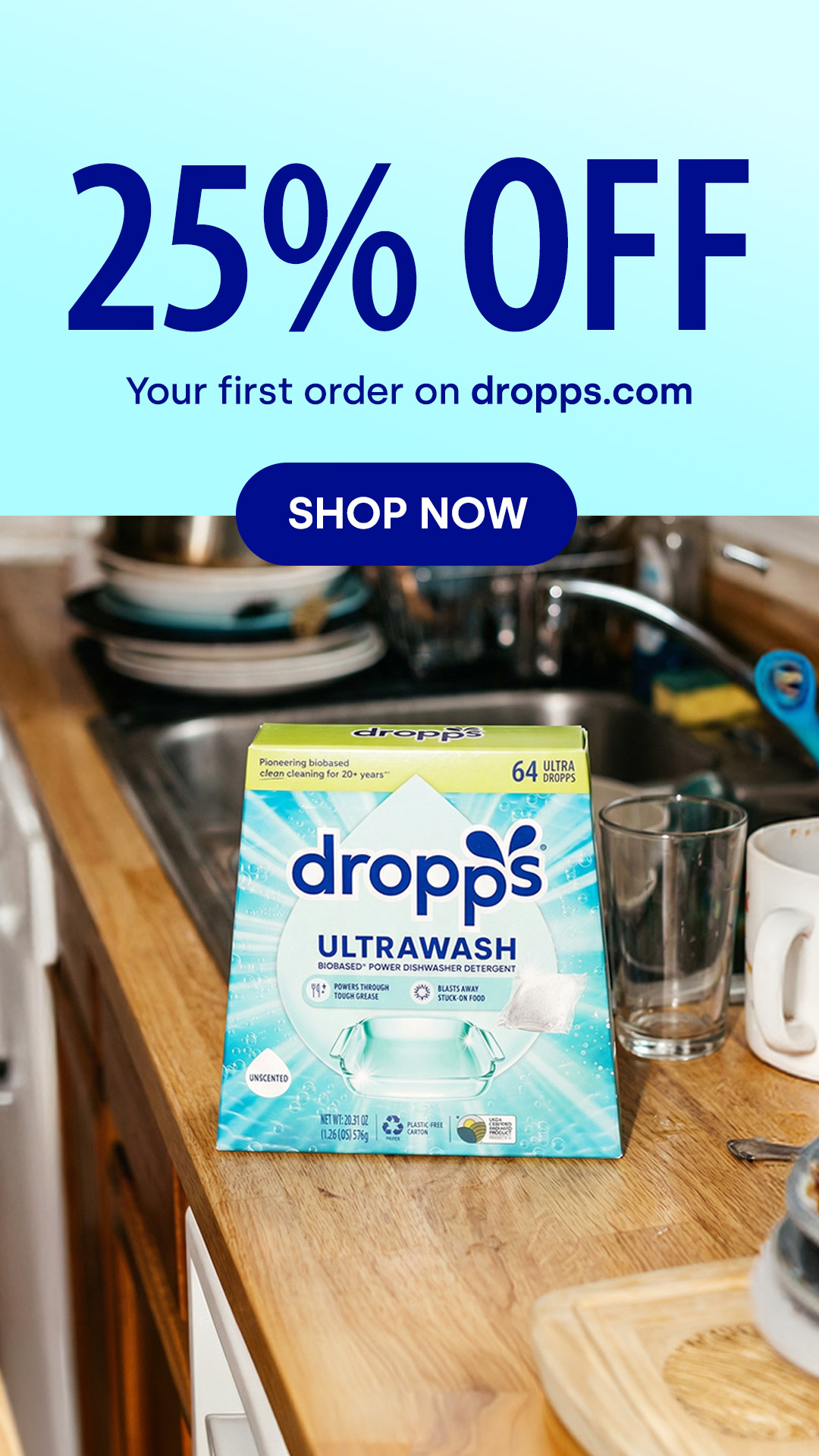 Dropps Facebook ad