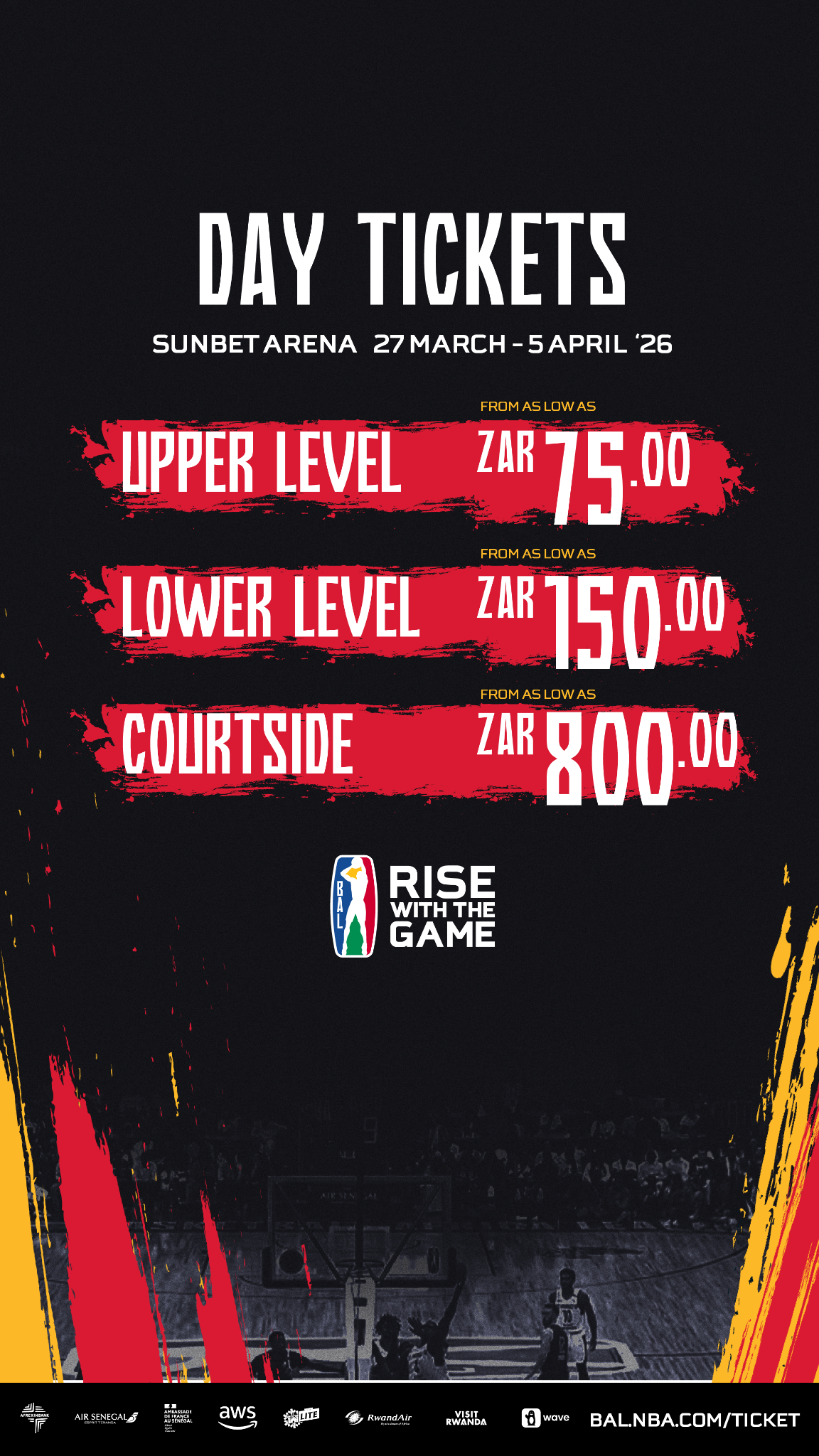 Basketball Africa League Facebook ad from Feb 26, 2026