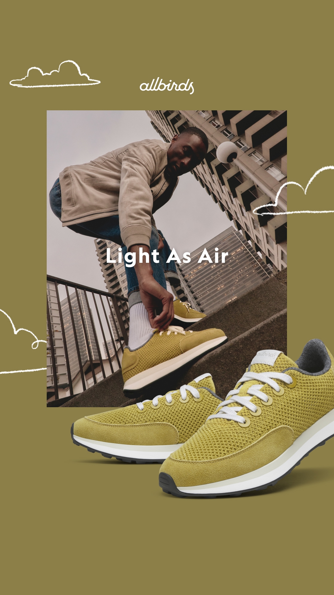 Allbirds Facebook ad