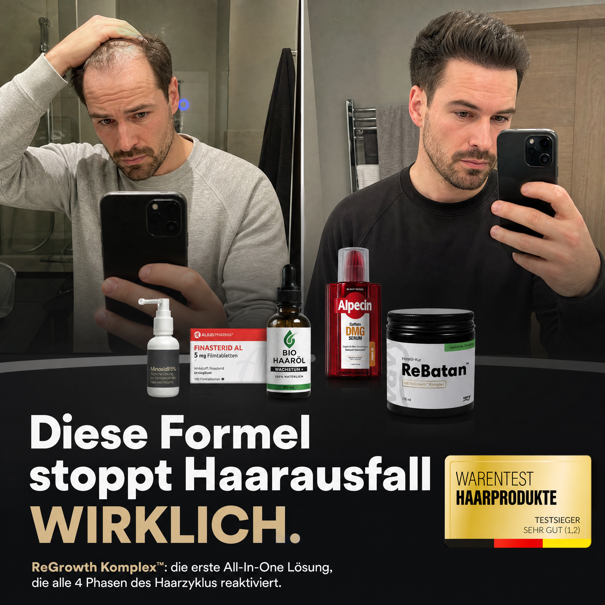 ClinicalHair Review Facebook ad: DAS schafft niemand!