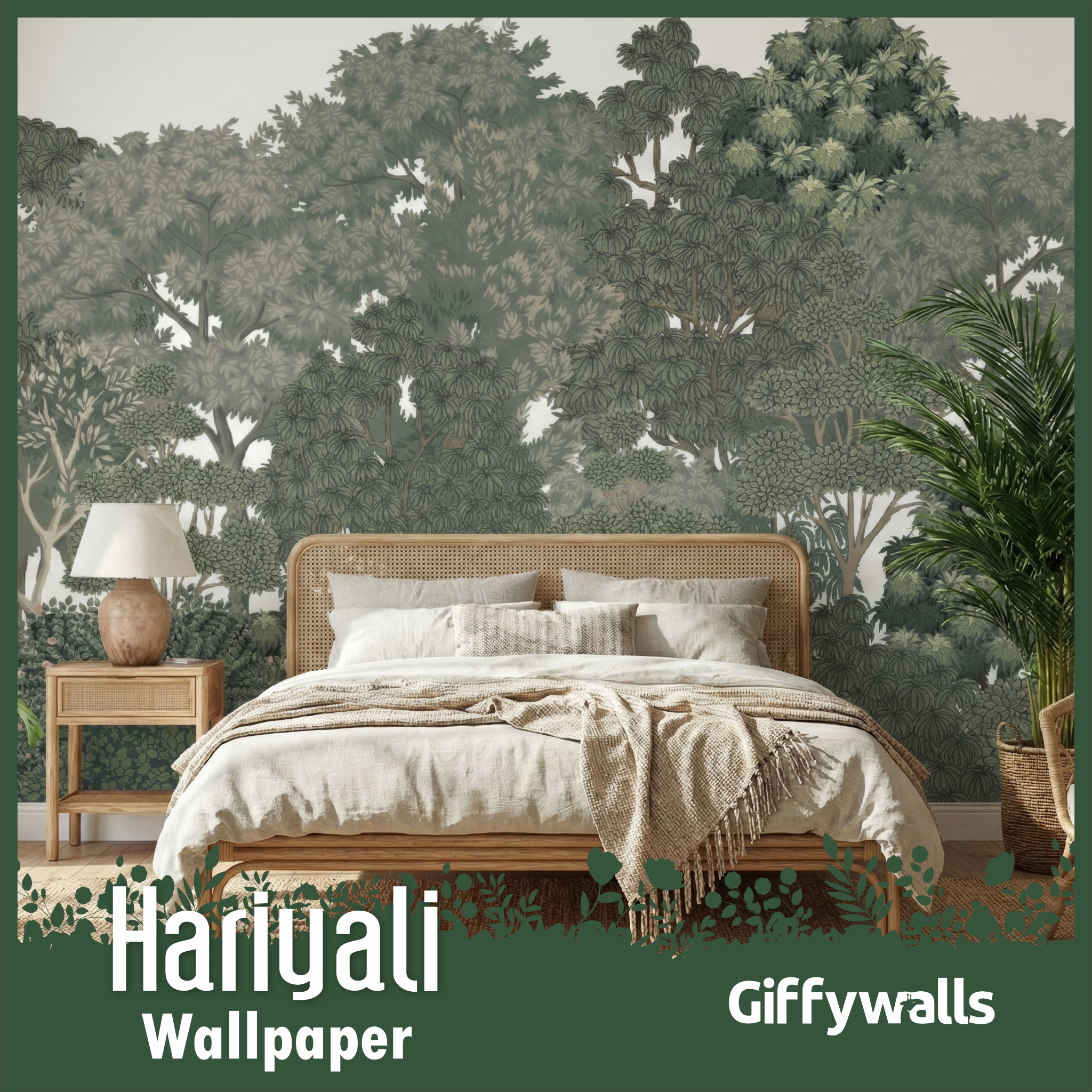 Giffywalls_in Facebook ad: Hariyali Collection Bring Fresh Greenery to Your Walls