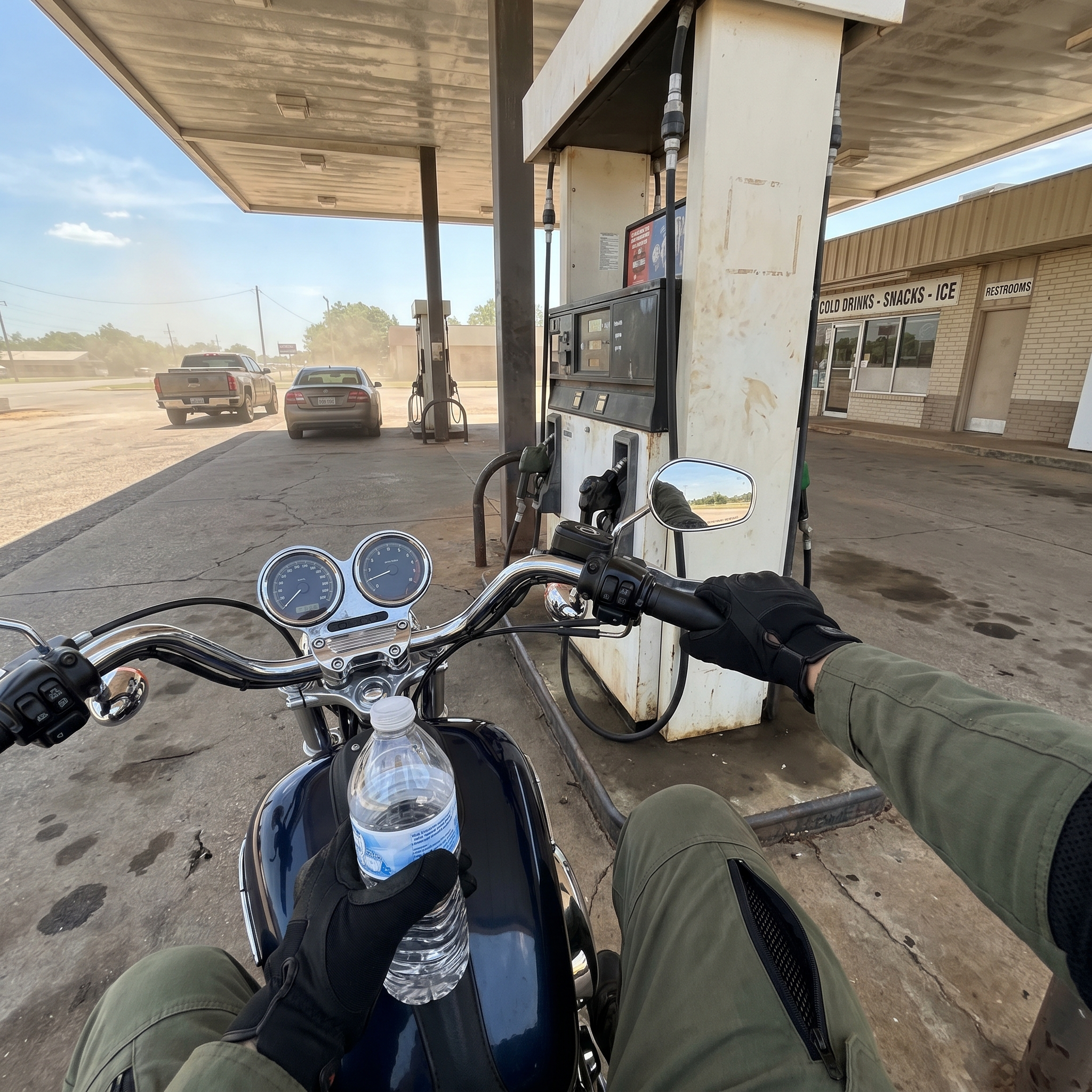 Earl Peterson Facebook ad: Don't Ride In Leather Again