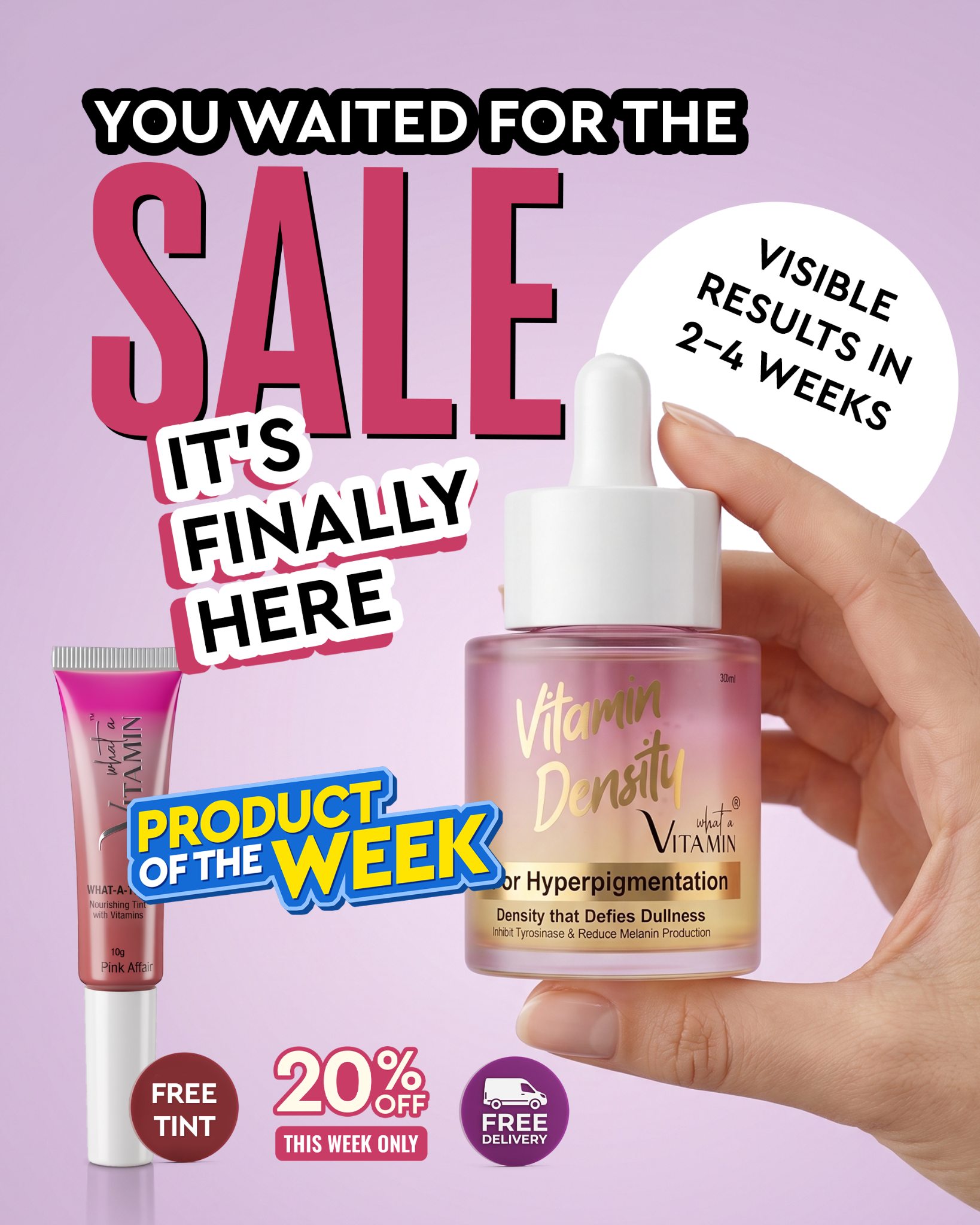 What-a-vitamin Facebook ad