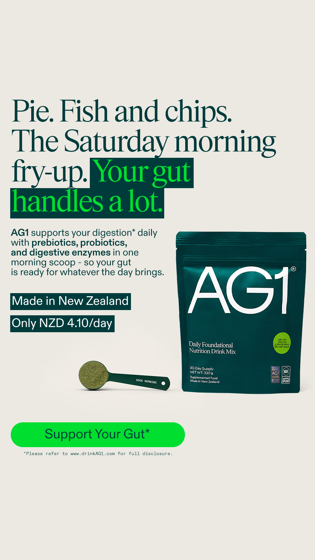 AG1 by Athletic Greens Facebook ad