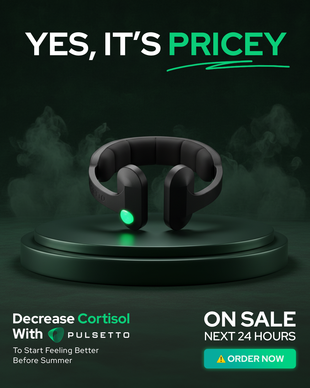 Pulsetto Facebook ad