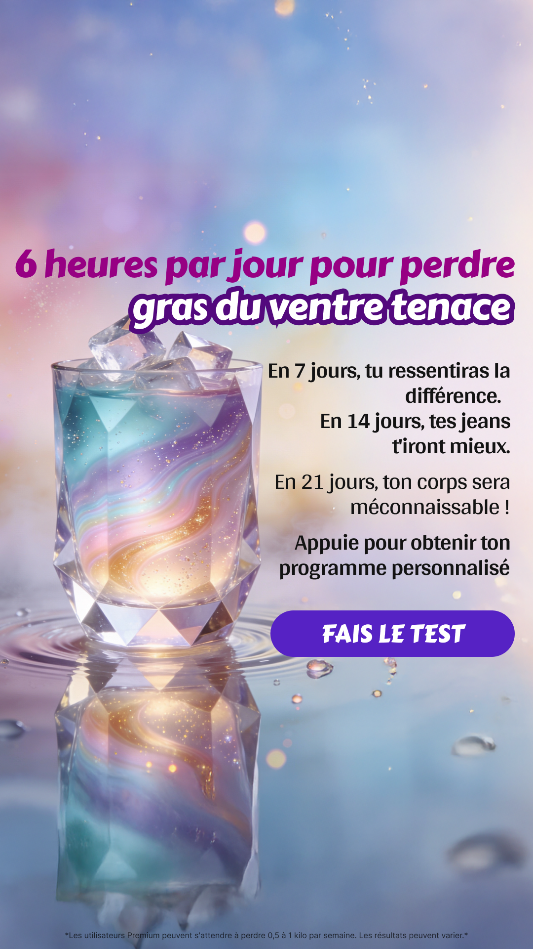 Simple Fasting App Facebook ad