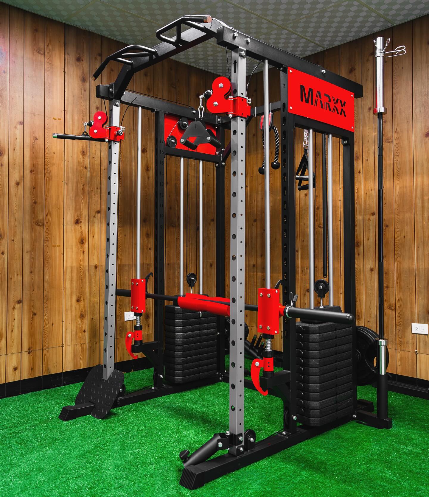 Marxx Fitness Facebook ad: ALL-IN-ONE SMITH CAGE