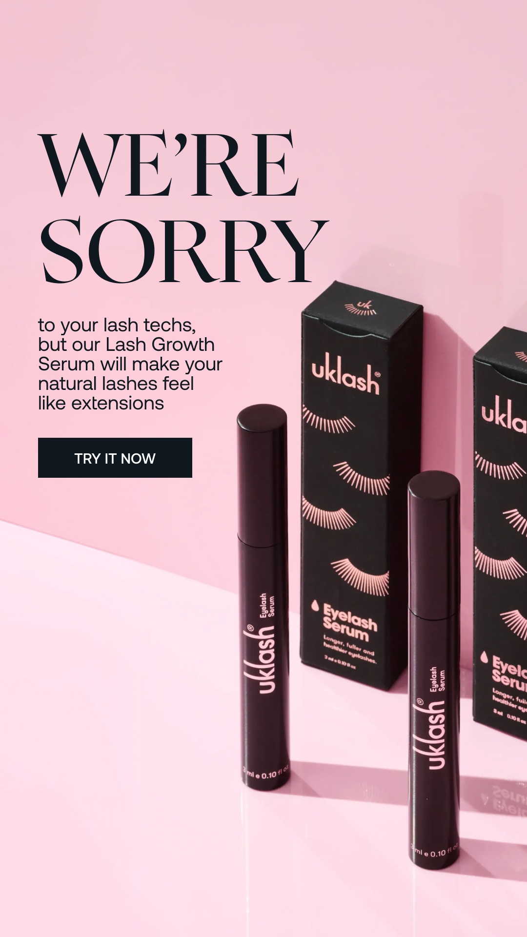 Uklash Facebook ad: See Results Faster