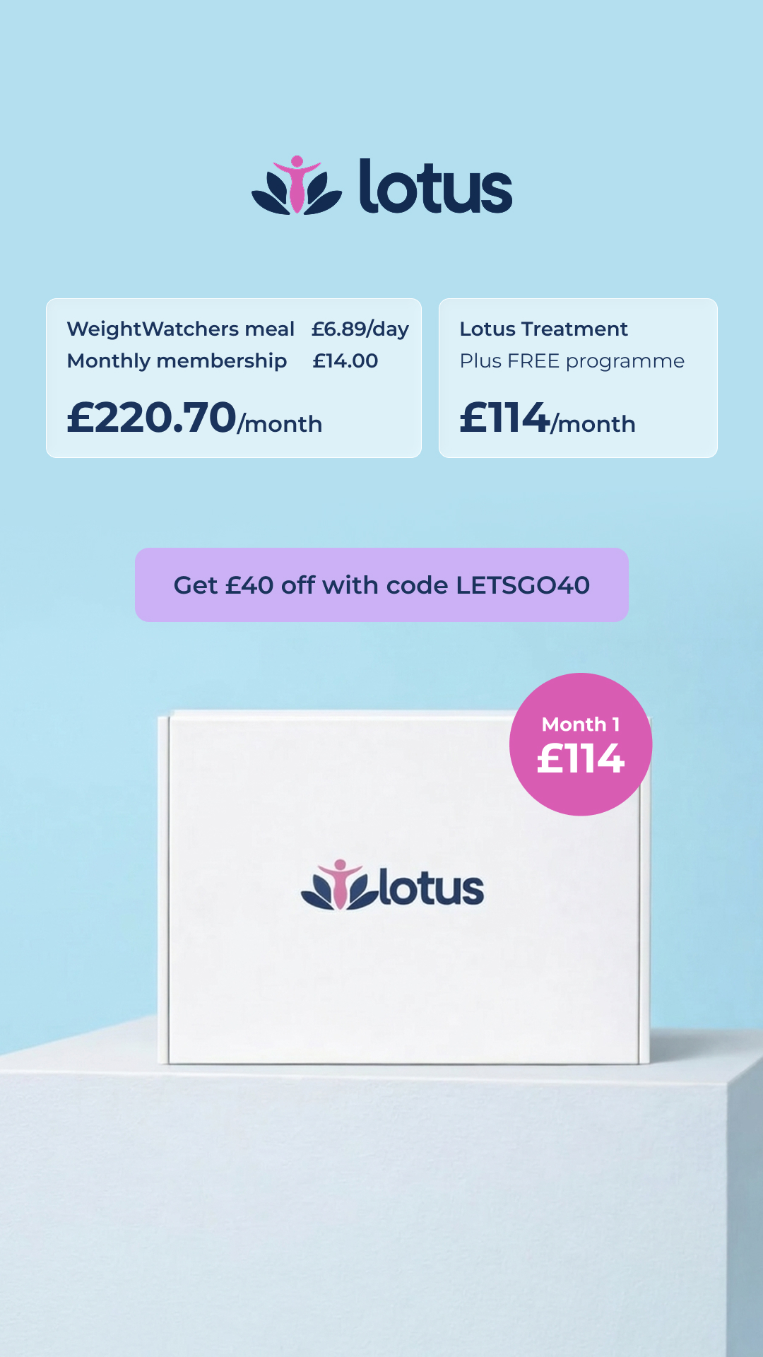 Lotus UK Facebook ad