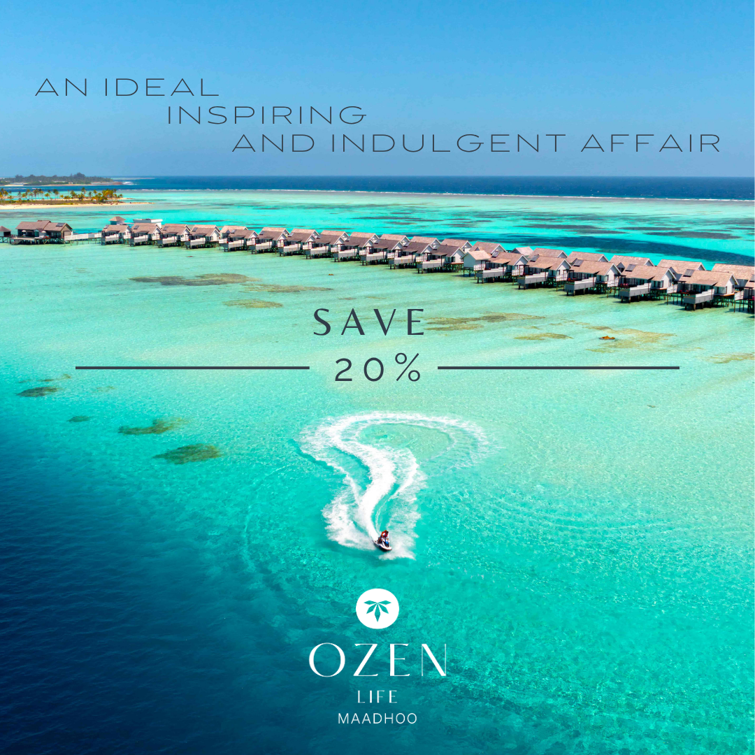 OZEN LIFE Maadhoo Facebook ad from May 22, 2026