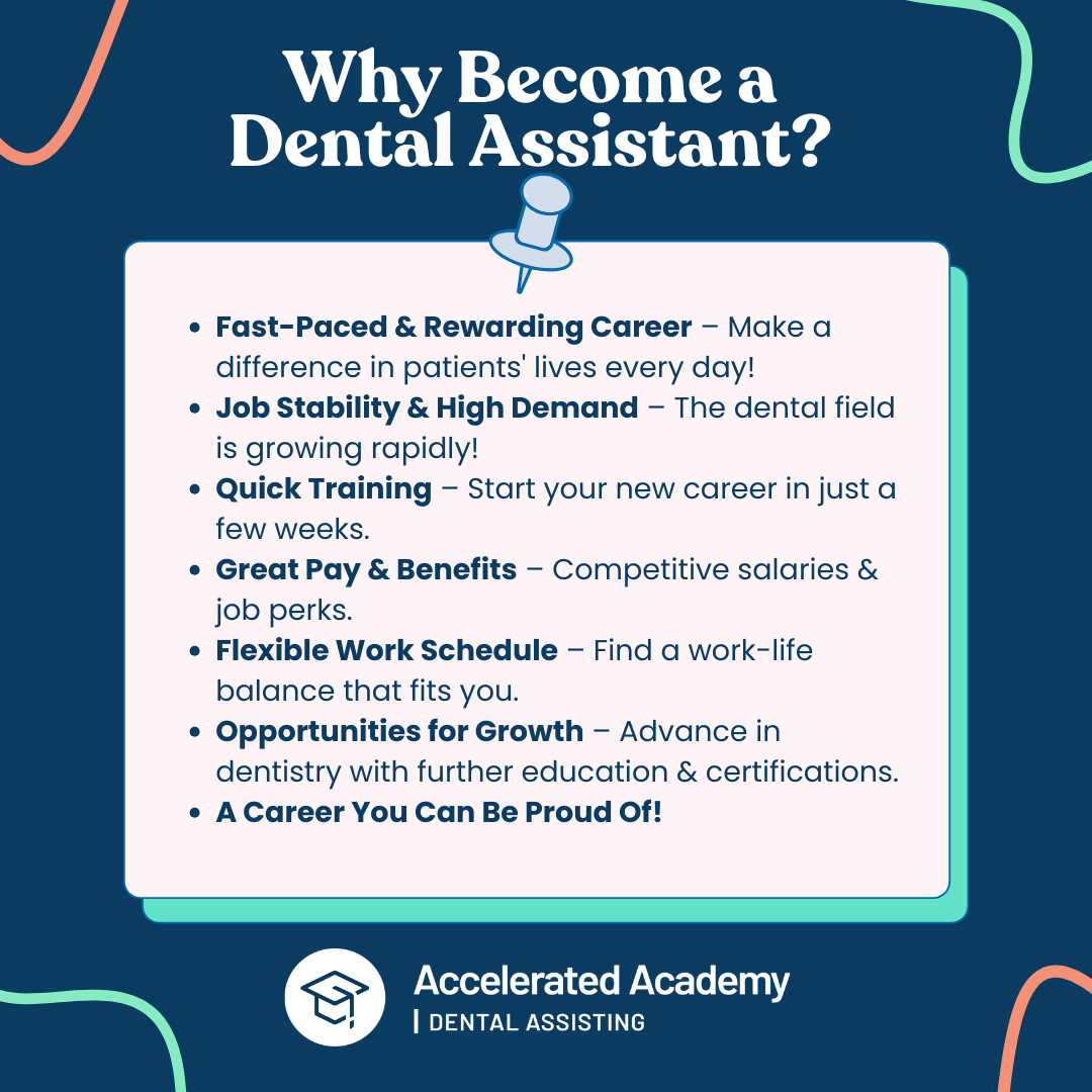 Accelerated Academy - Dental Assisting Facebook ad: Ever thought about becoming a dental assistant?
