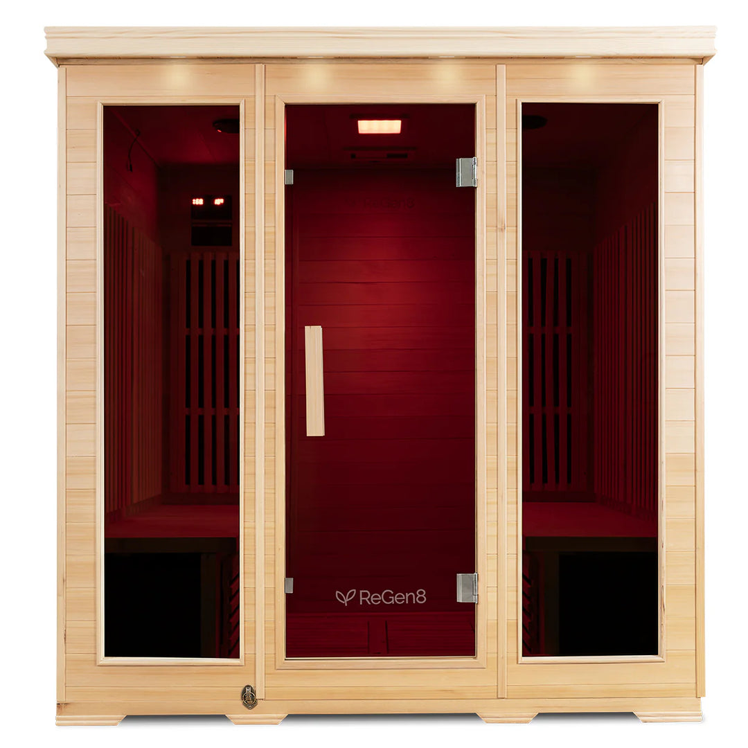 Southern Workout Facebook ad: Unwind in a sauna and feel the stress…