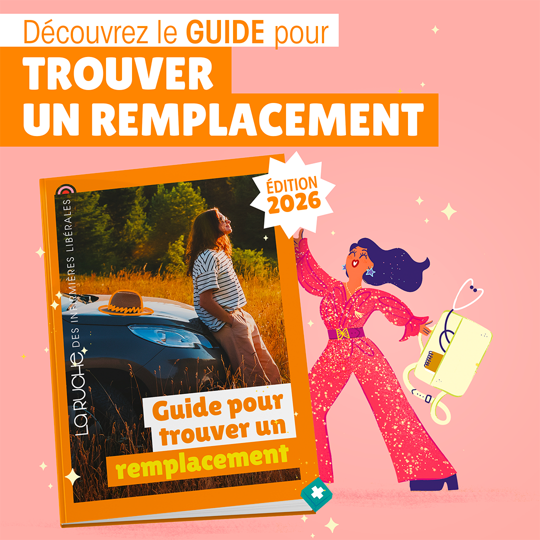 La Ruche des infirmières libérales Facebook ad: Guide gratuit - Trouver une IDEL remplaçante