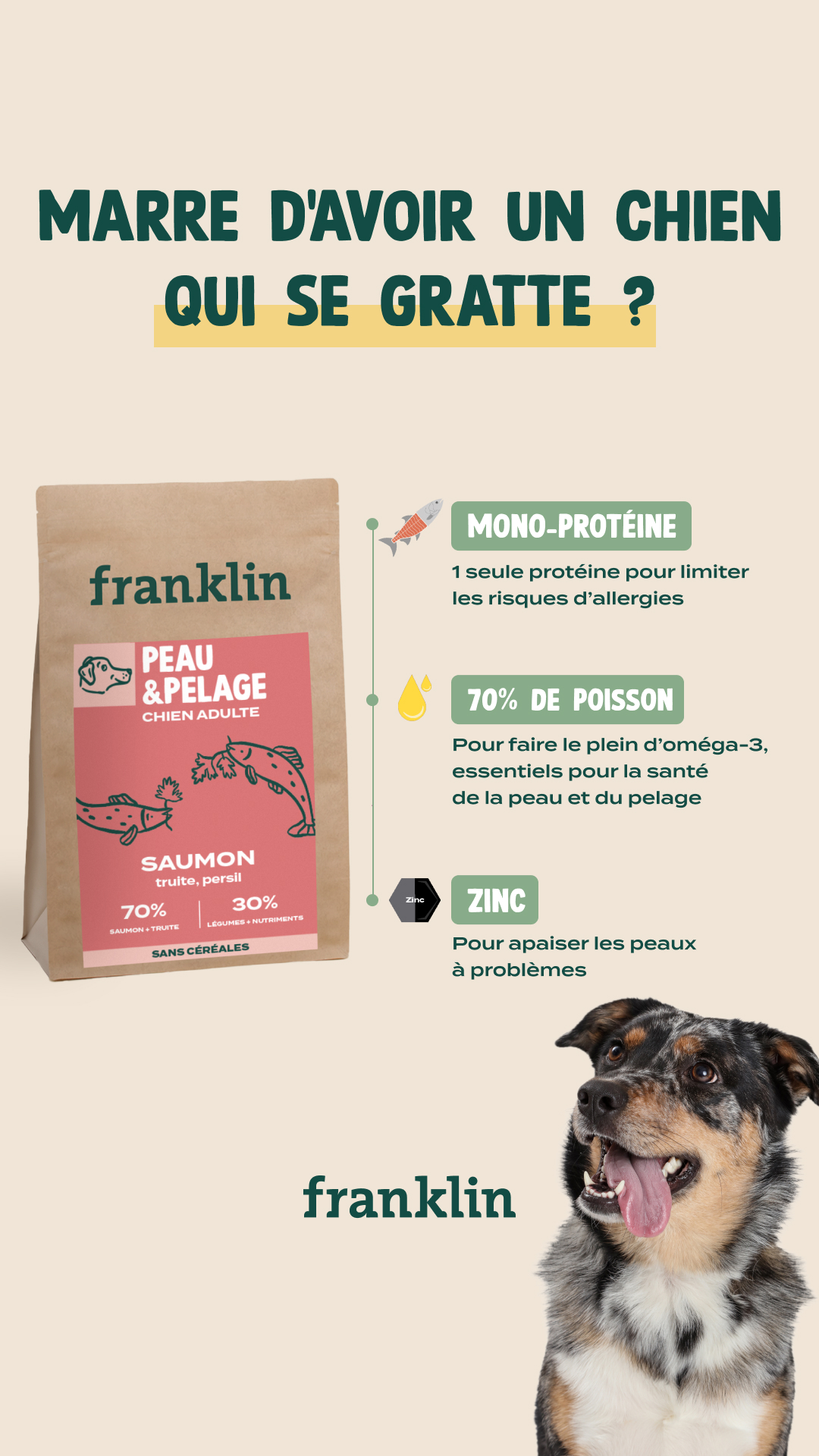 Franklin Pet Food Facebook ad