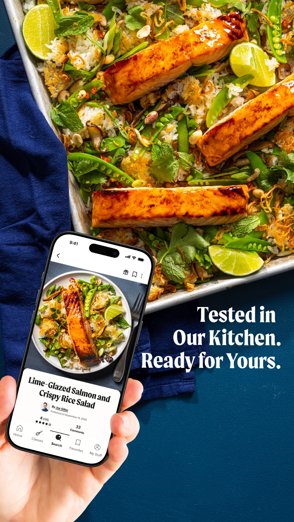 America's Test Kitchen Facebook ad: Recipes that Work