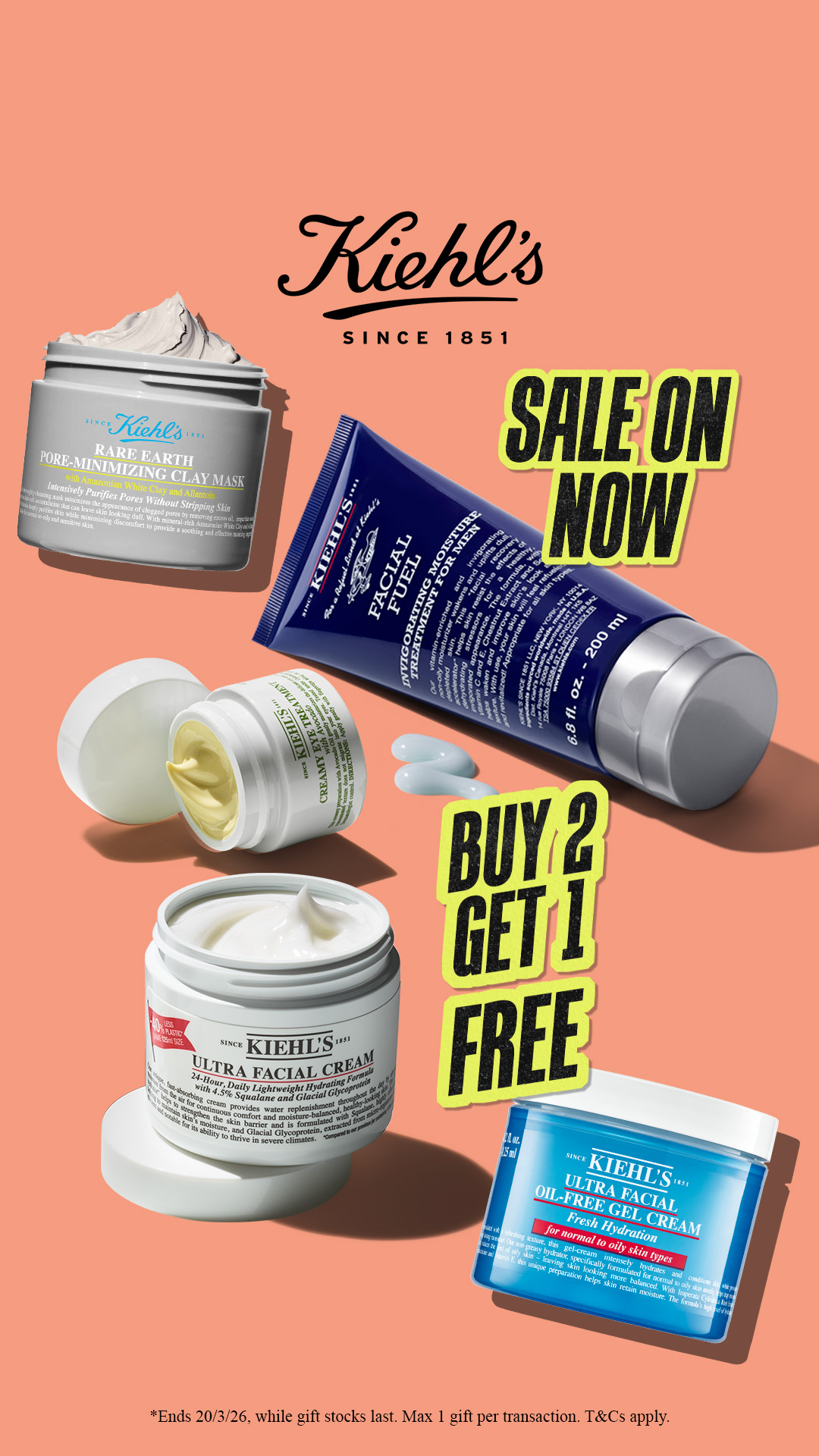 Kiehl's Facebook ad