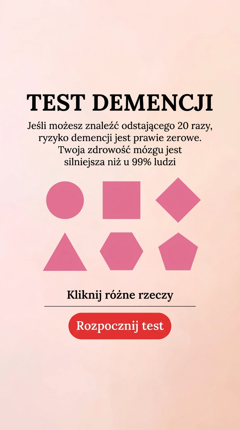 International Brain Test Facebook ad