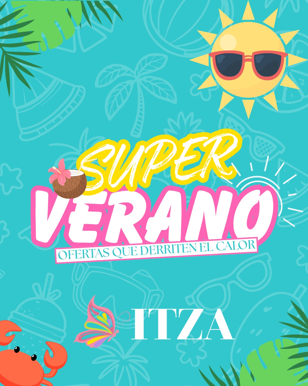 Tiendas Itza - Town Center Facebook ad: Este verano cuida tu piel como se merece