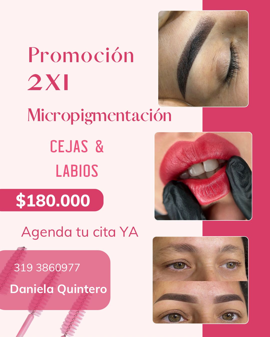 Bellezafacial.Daniquintero Facebook ad: Para 2 personas