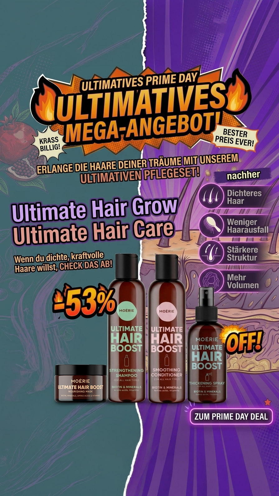 Brigitte Haare Facebook ad
