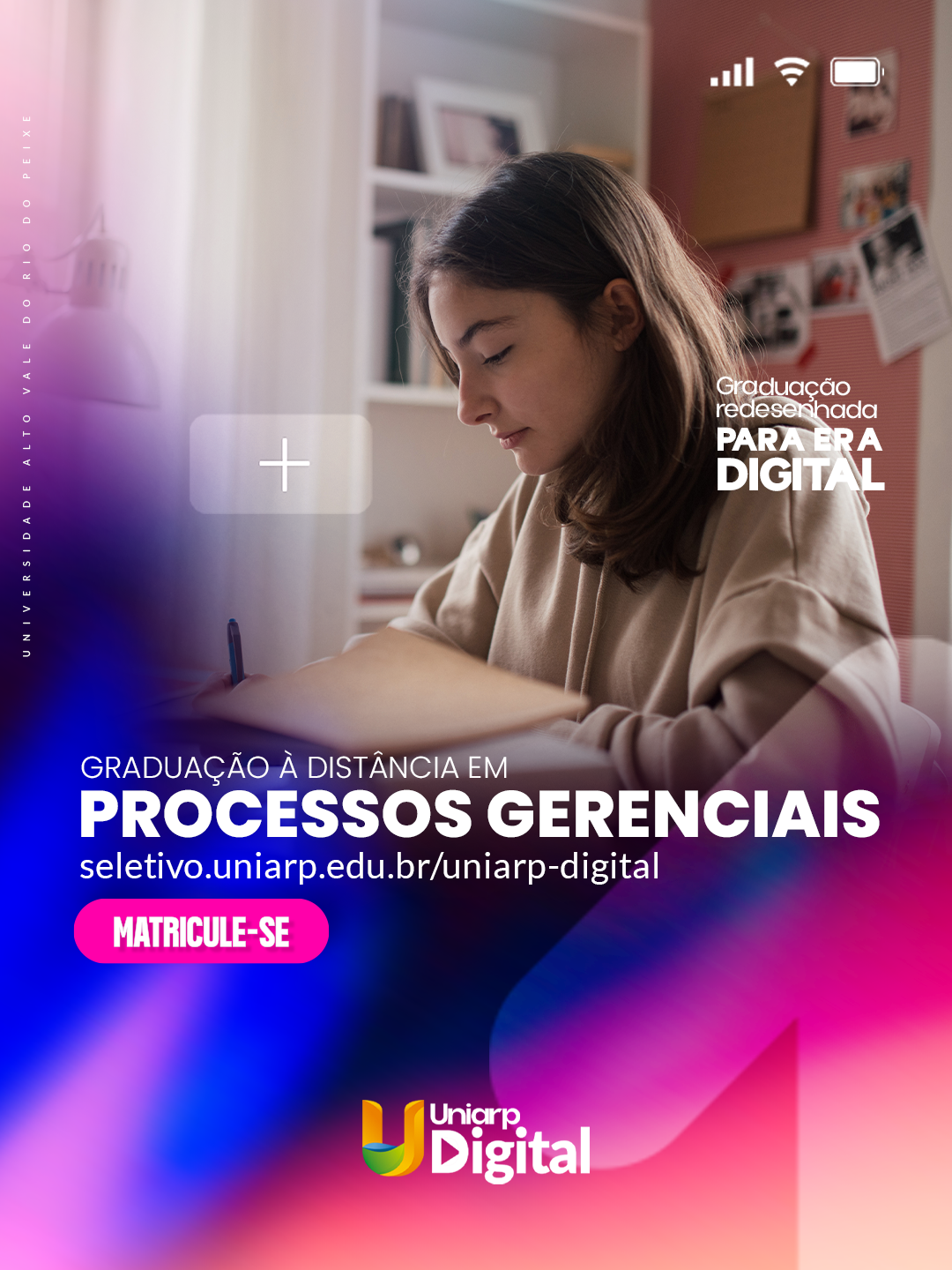 Uniarp Facebook ad: Processos Gerenciais EAD