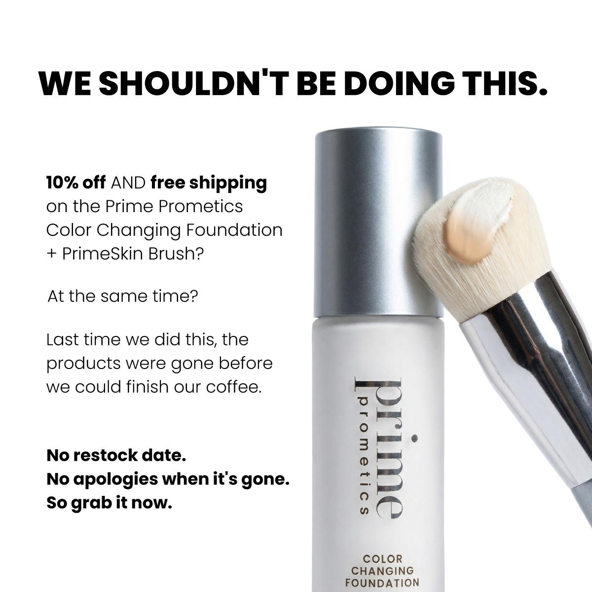 Prime Prometics Facebook ad