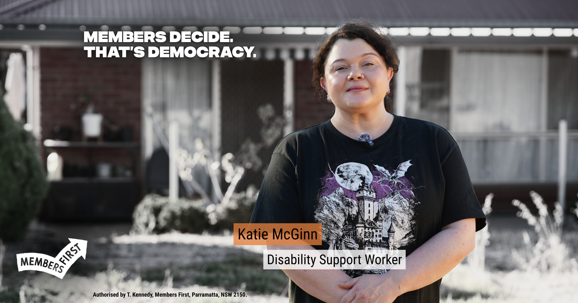 Members First for the United Workers Union Election 2026 Facebook ad