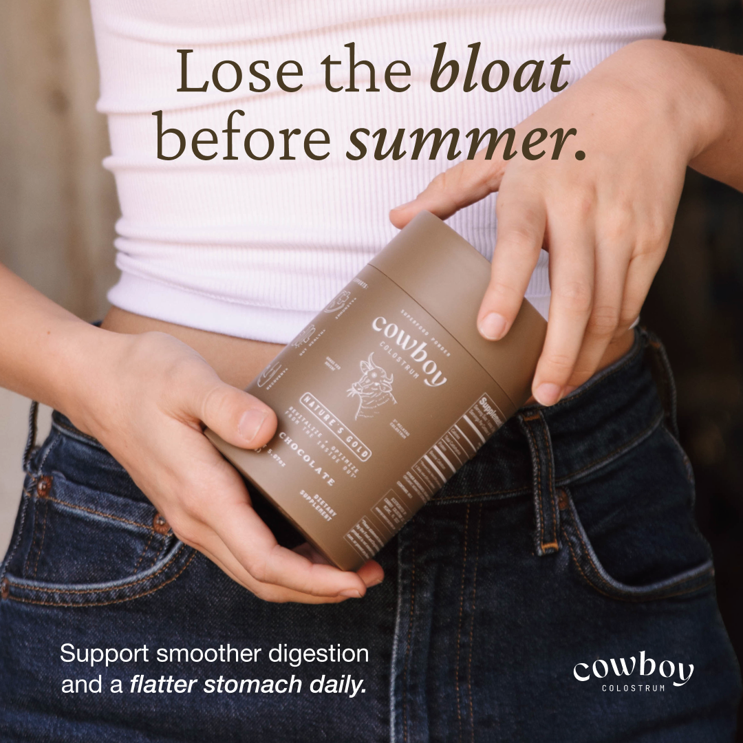 Cowboy Colostrum Facebook ad