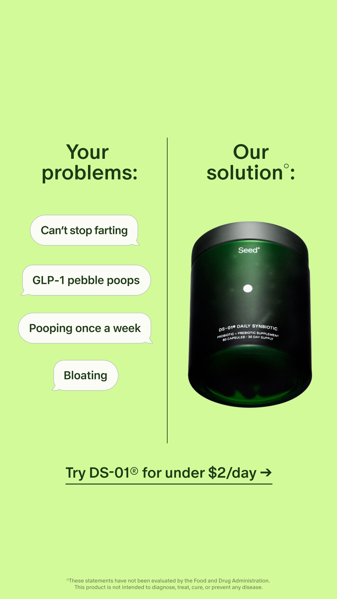 Seed Facebook ad