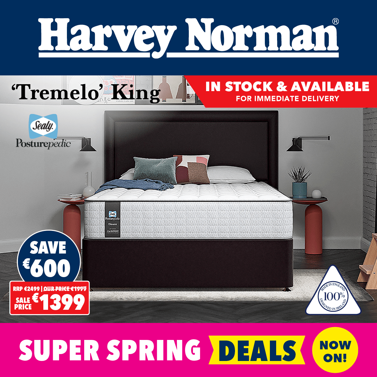 Harvey Norman Ireland Facebook ad