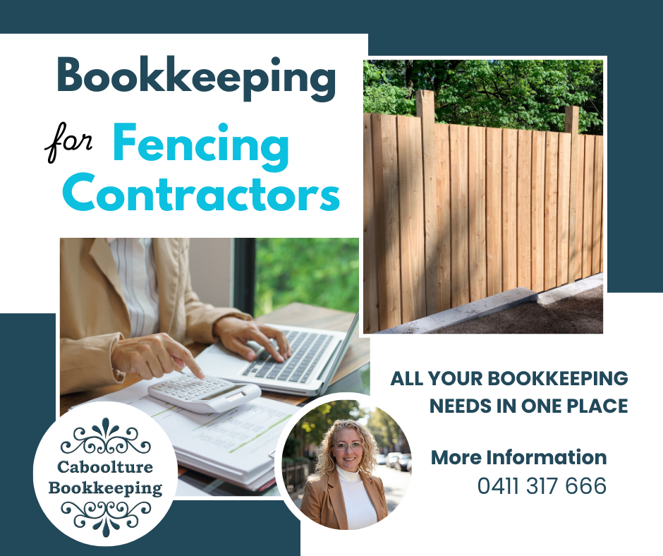 Caboolture Bookkeeping Facebook ad: Bookkeeping for Fencing Contractors