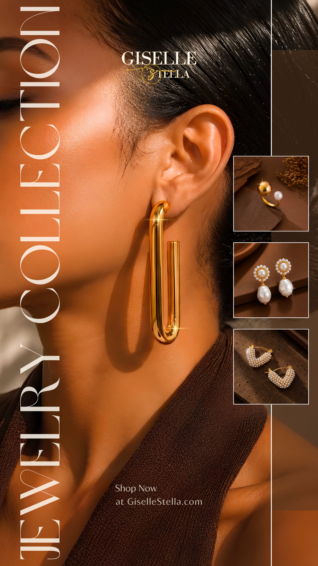 Giselle Stella Jewelry Facebook ad from Aug 10, 2026