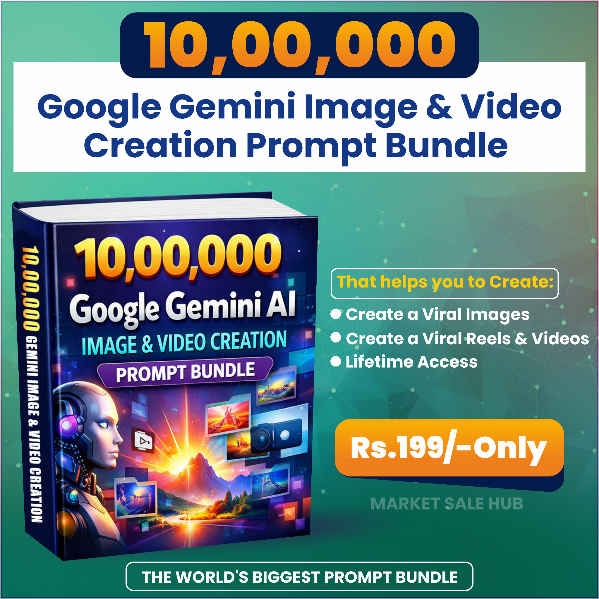 Market Sale Hub Facebook ad