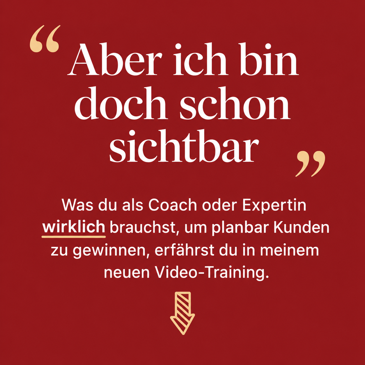 Christina Sternbauer Facebook ad: Neuromarketing für planbar mehr Traumkunden
