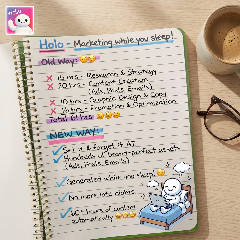 Holo Facebook ad