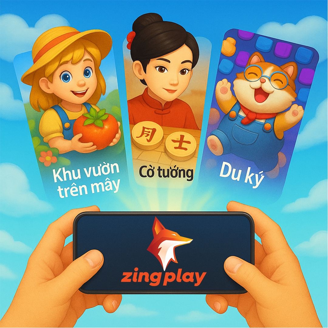 ZingPlay Cổng game giải trí Facebook ad