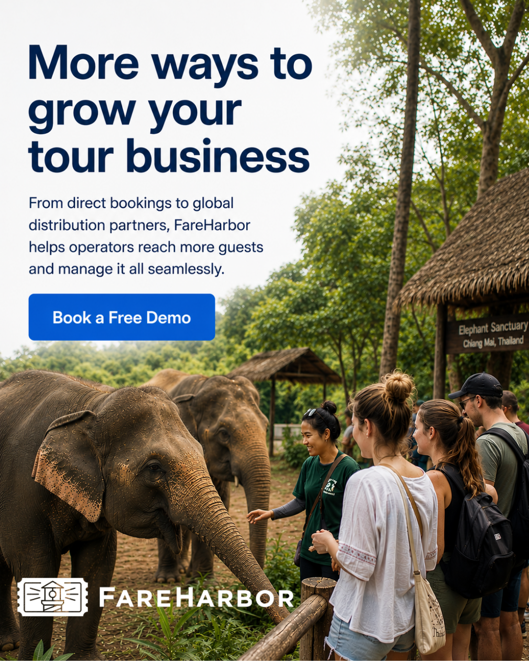 FareHarbor Facebook ad from Jun 22, 2026
