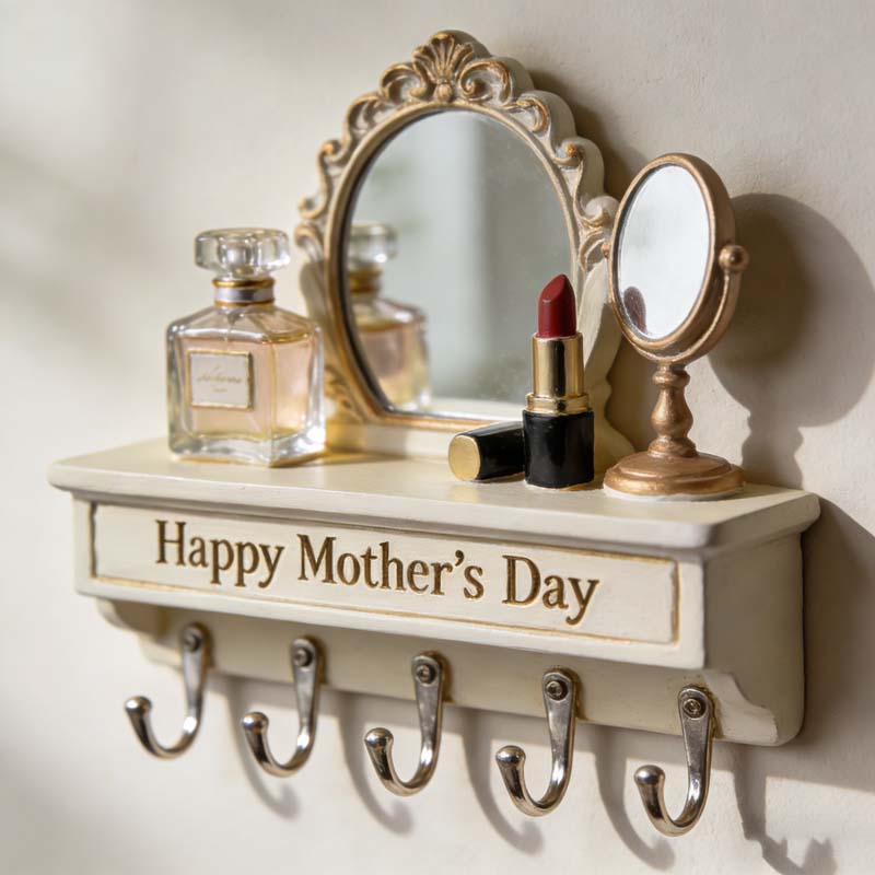 uilot.com Facebook ad: Customized mother's day themed wall hooks for dressing…