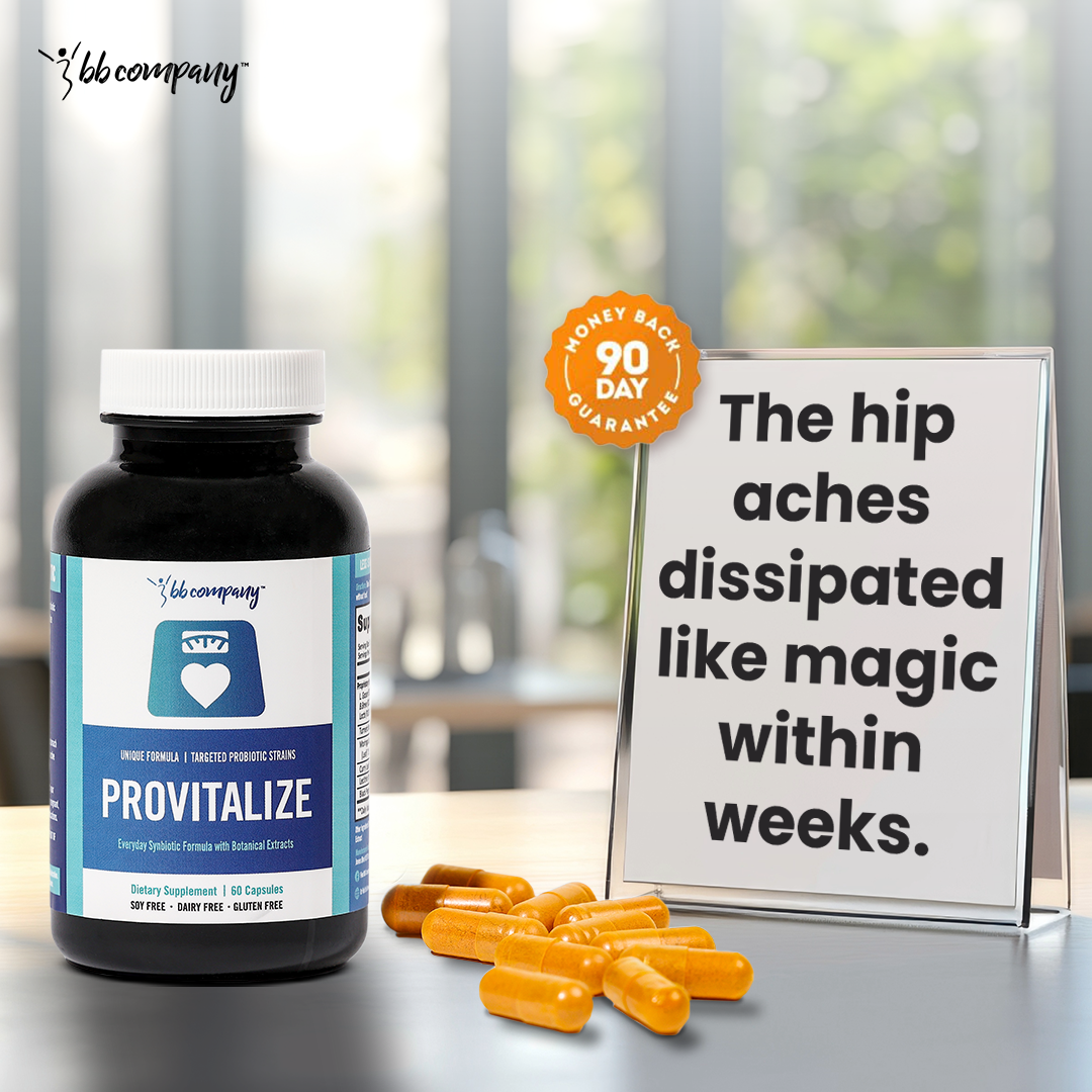 Provitalize Probiotics by BB Company Facebook ad