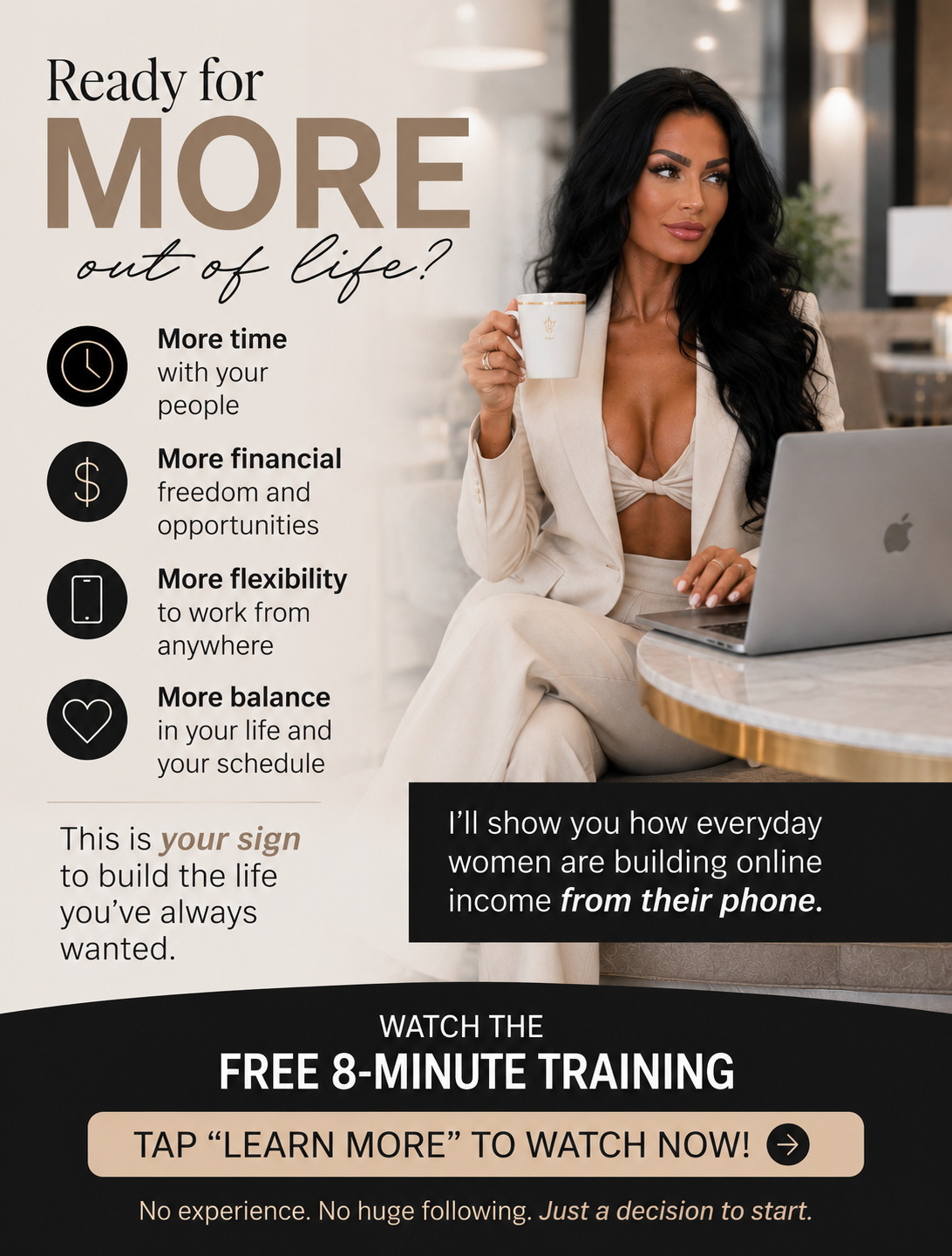 Mia Harris Facebook ad