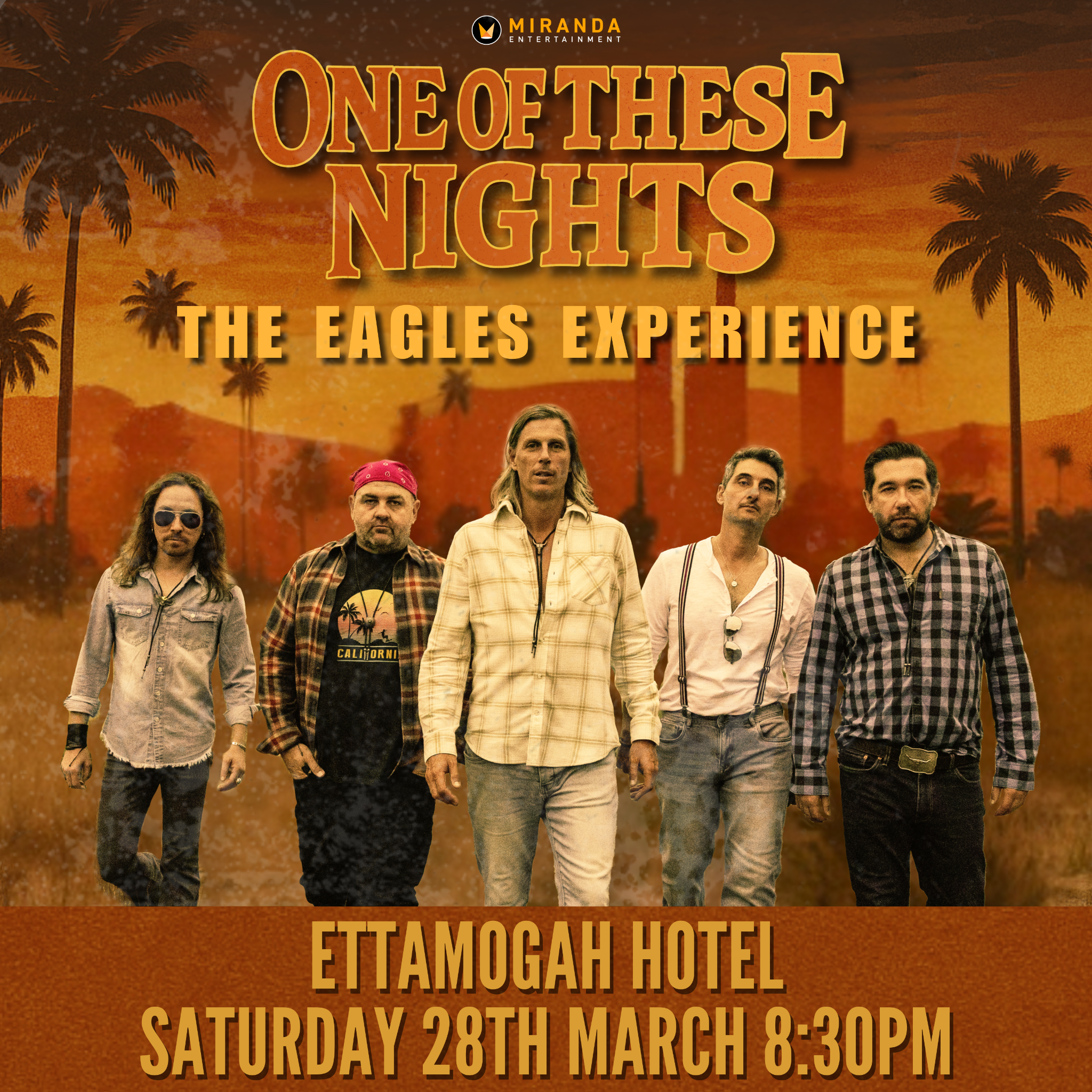 One Of These Nights The Eagles Experience Facebook ad: ETTAMOGAH HOTEL | ONE OF THESE NIGHTS THE EAGLES EXPERIENCE