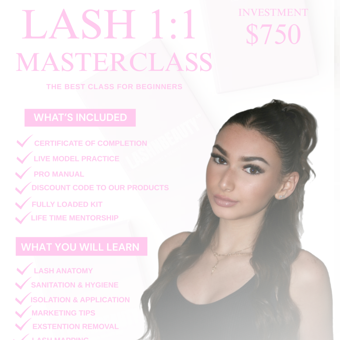 lashnbeauty.co Facebook ad: Chat Now